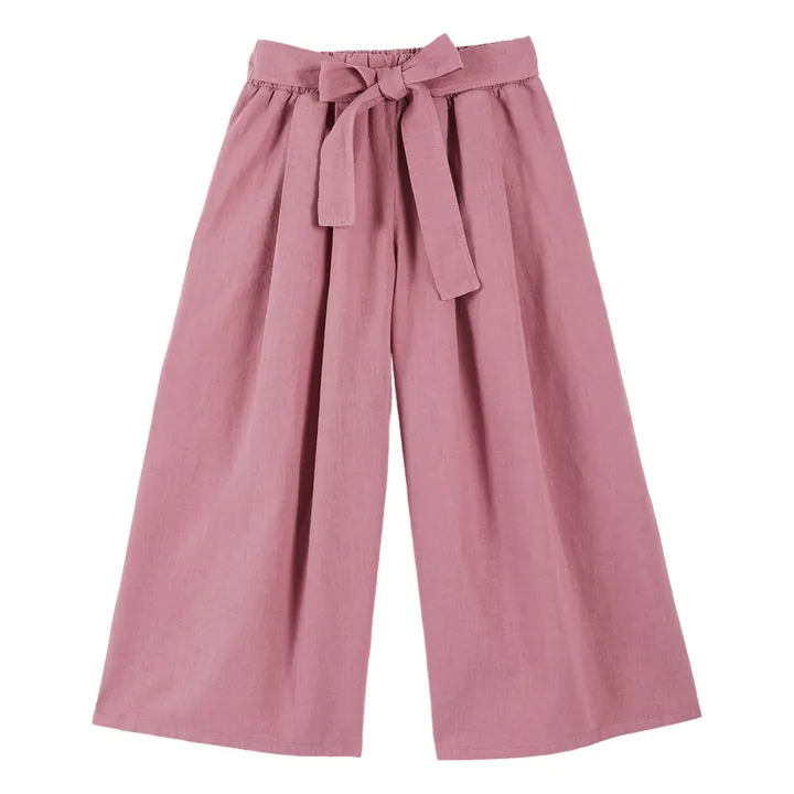 Linen pants | Dusty Pink- Product image n°0