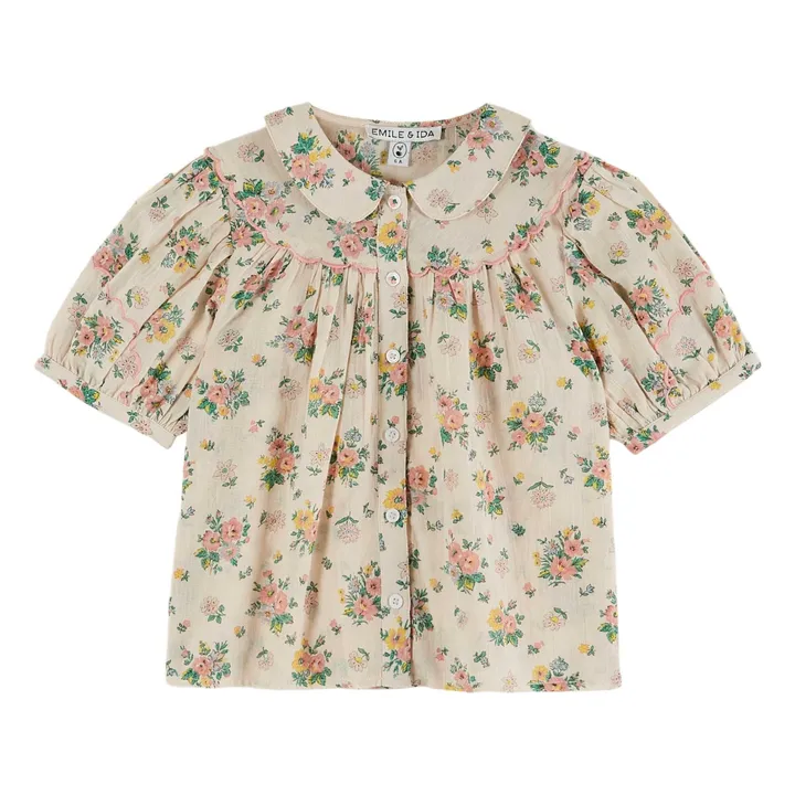 Blouse Printemps | Ecru- Image produit n°0