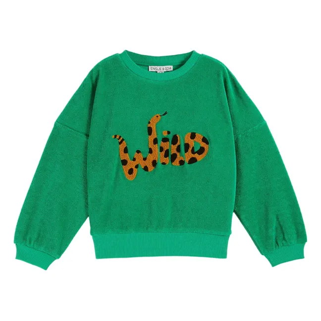 Sweat Wild Eponge | Vert