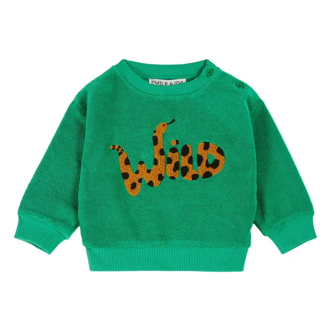 Sweat Wild Eponge | Vert