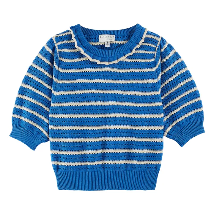 Bessie sweater | Lagoon Blue- Product image n°0