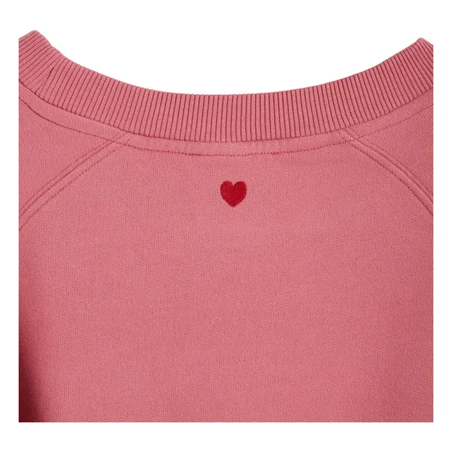 Sweatshirt Bahia Bio-Baumwolle | Framboise