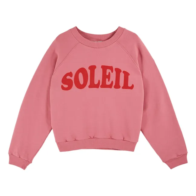 Sweatshirt Bahia Bio-Baumwolle | Framboise