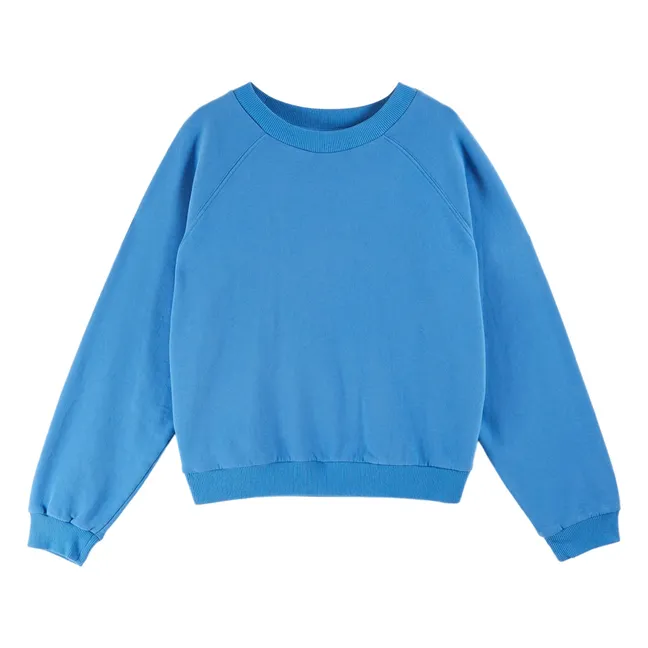 Felpa Boston in cotone organico | Blu marino