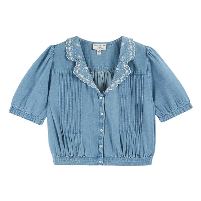 Blusa vaquera Bolero | Azul