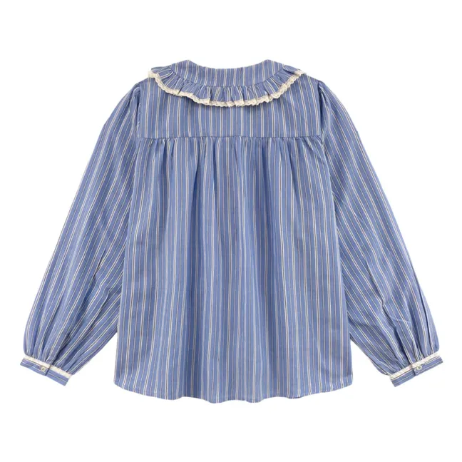 Boto Stripes Blouse | Blue