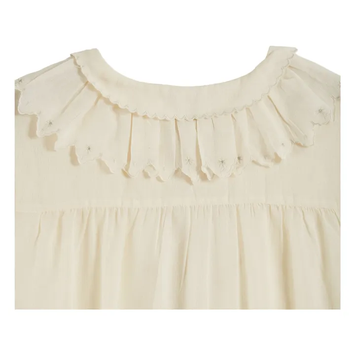 Bailey Embroidered Blouse | Ecru- Product image n°6