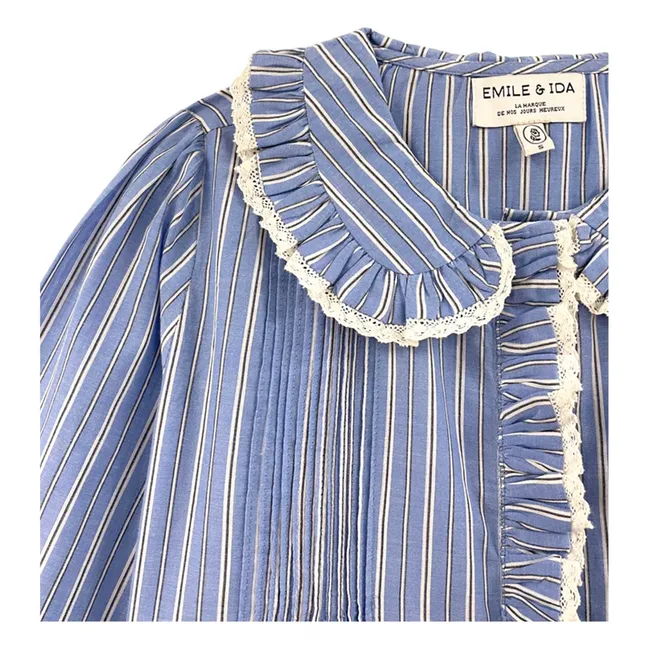 Boto Stripes Blouse | Blue