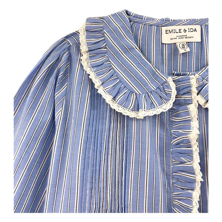 Blouse Boto Rayures | Bleu- Image produit n°4