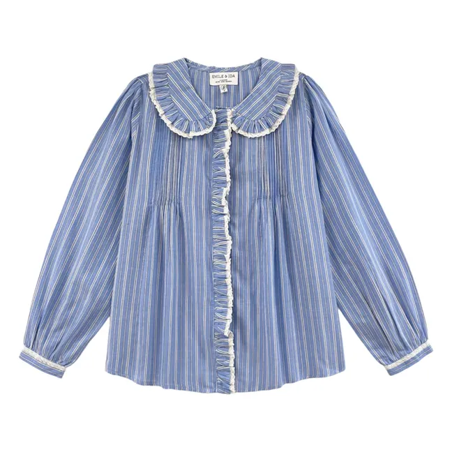 Boto Stripes Blouse | Blue