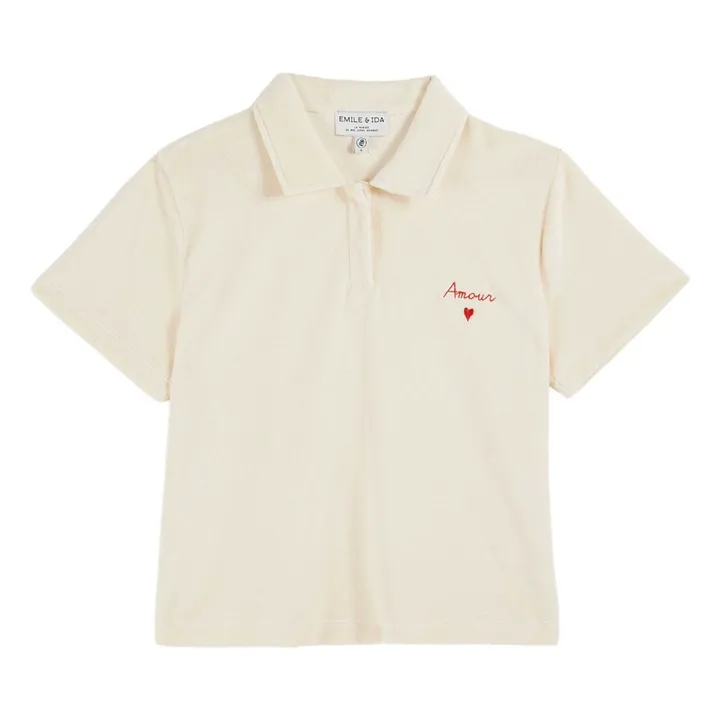 Poloshirt Bonté Frottee | Cremefarben- Produktbild Nr. 0