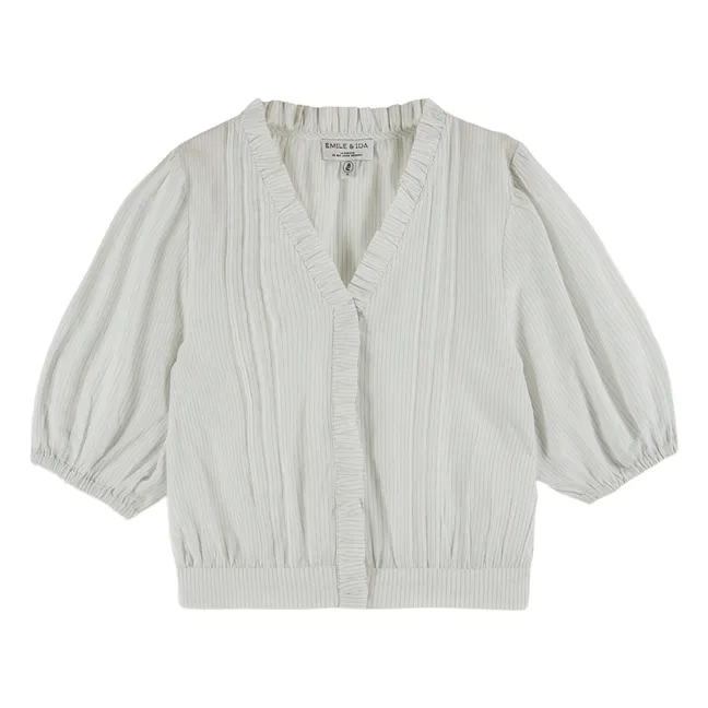 Bluse Bridget Streifen | Hellblau