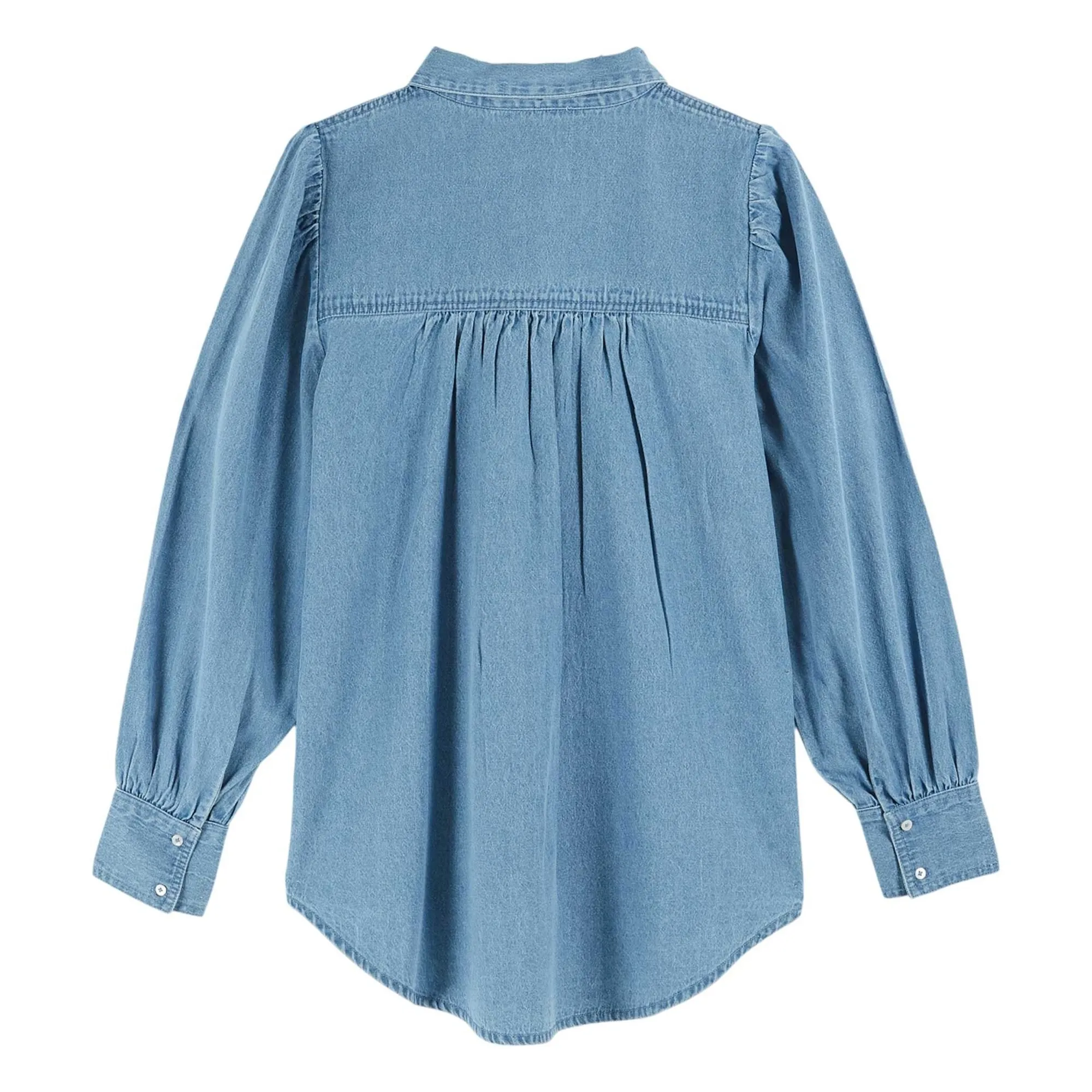 Chemise Balade Denim | Bleu- Image produit n°3
