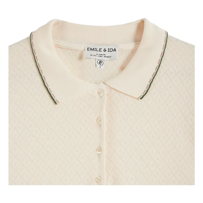 Polo Betsy Coton Bio | Crème