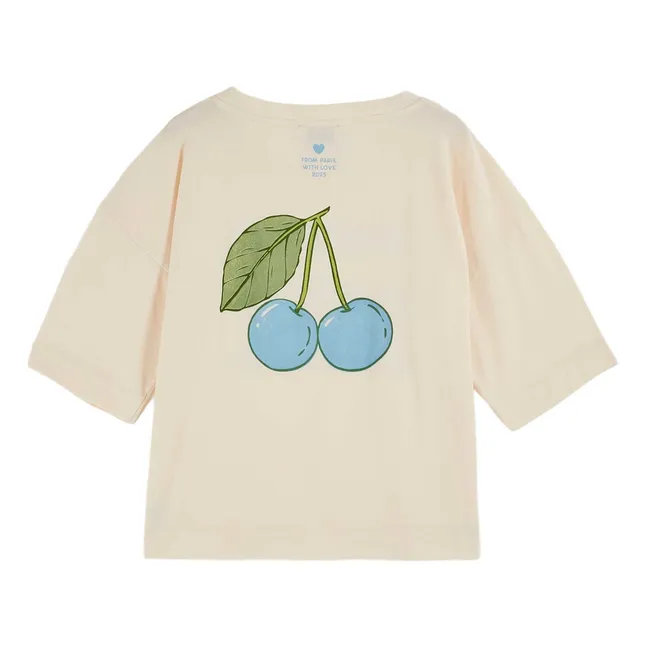 Maglietta Belle Cotone organico | Crema