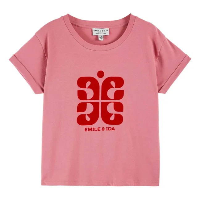 Boris Organic Cotton T-shirt | Framboise