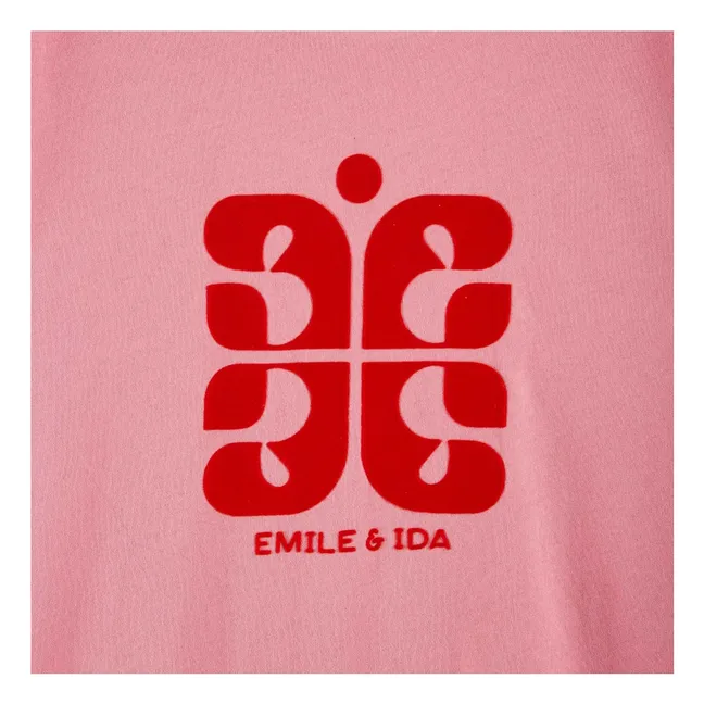 Boris Organic Cotton T-shirt | Framboise