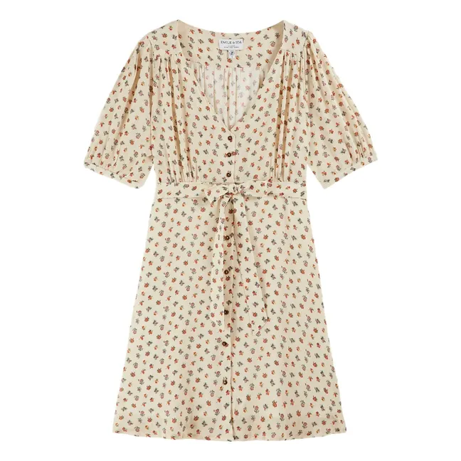 Bimba Freesia dress | Ecru