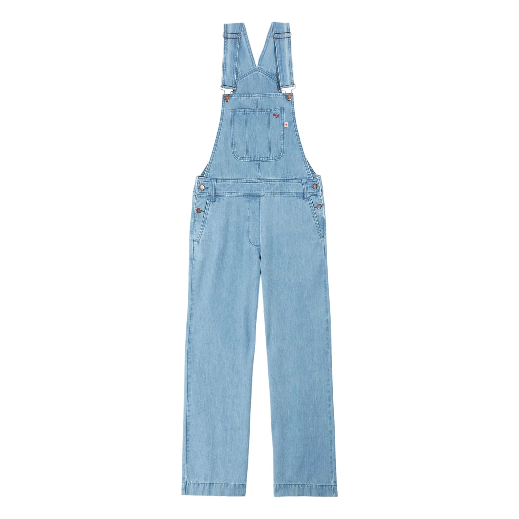 Emile Et Ida Blue Baila Denim Dungarees