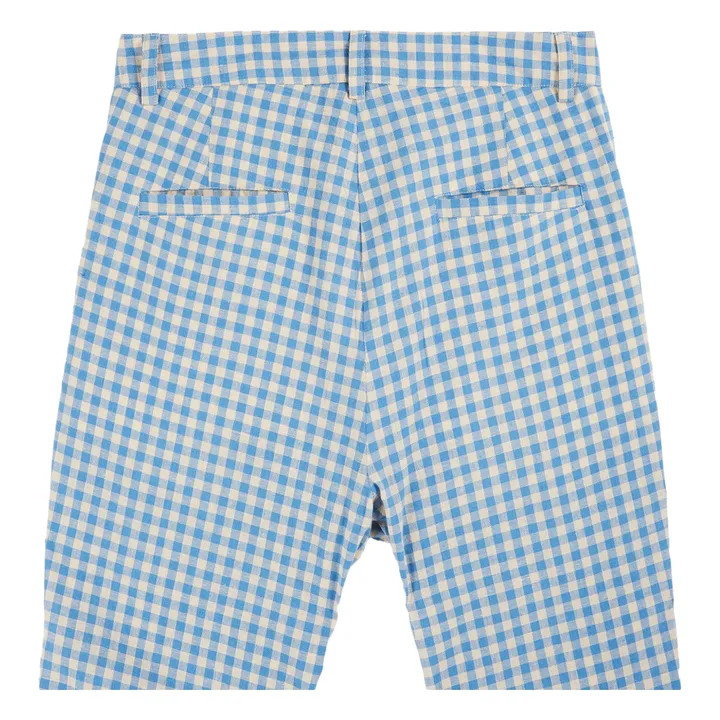 Brownie Vichy pants | Lagoon Blue- Product image n°2