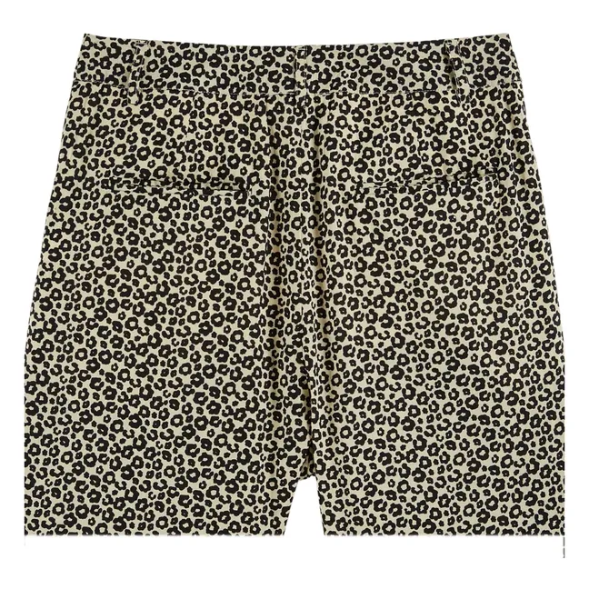 Bengalische Hose Leopard | Schwarz