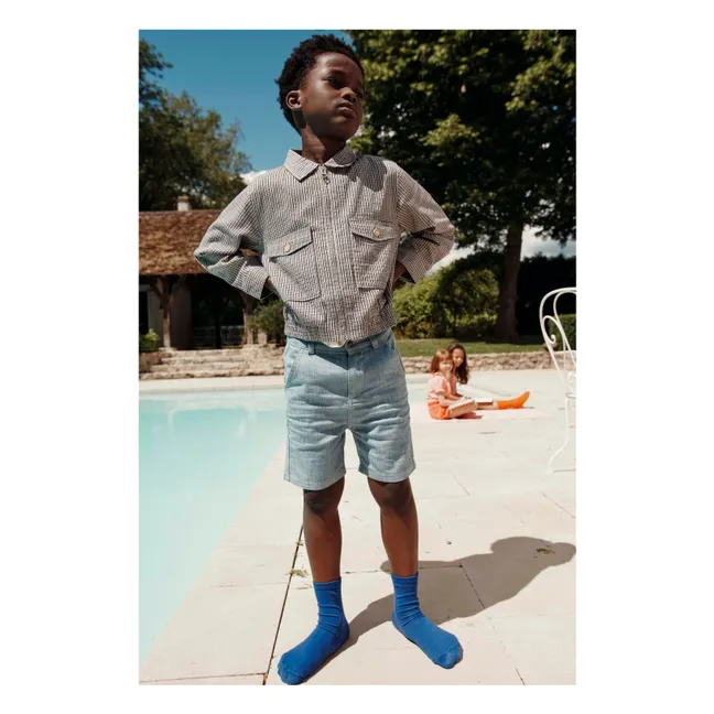 Short Fitte | Light Blue