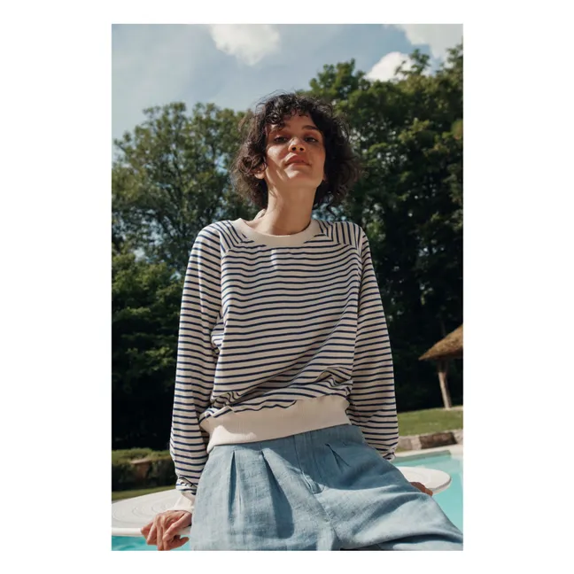 Sudadera Baylor Stripes | Azul Marino