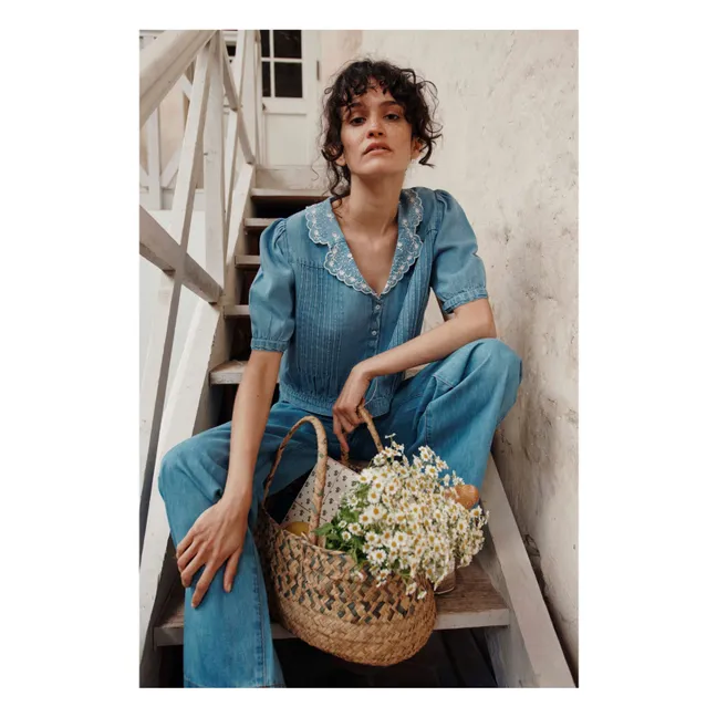 Blusa vaquera Bolero | Azul