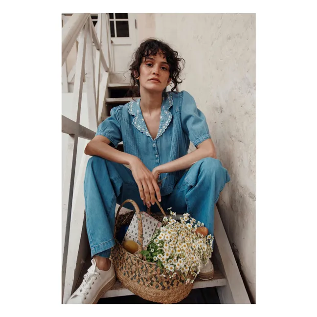 Blusa vaquera Bolero | Azul
