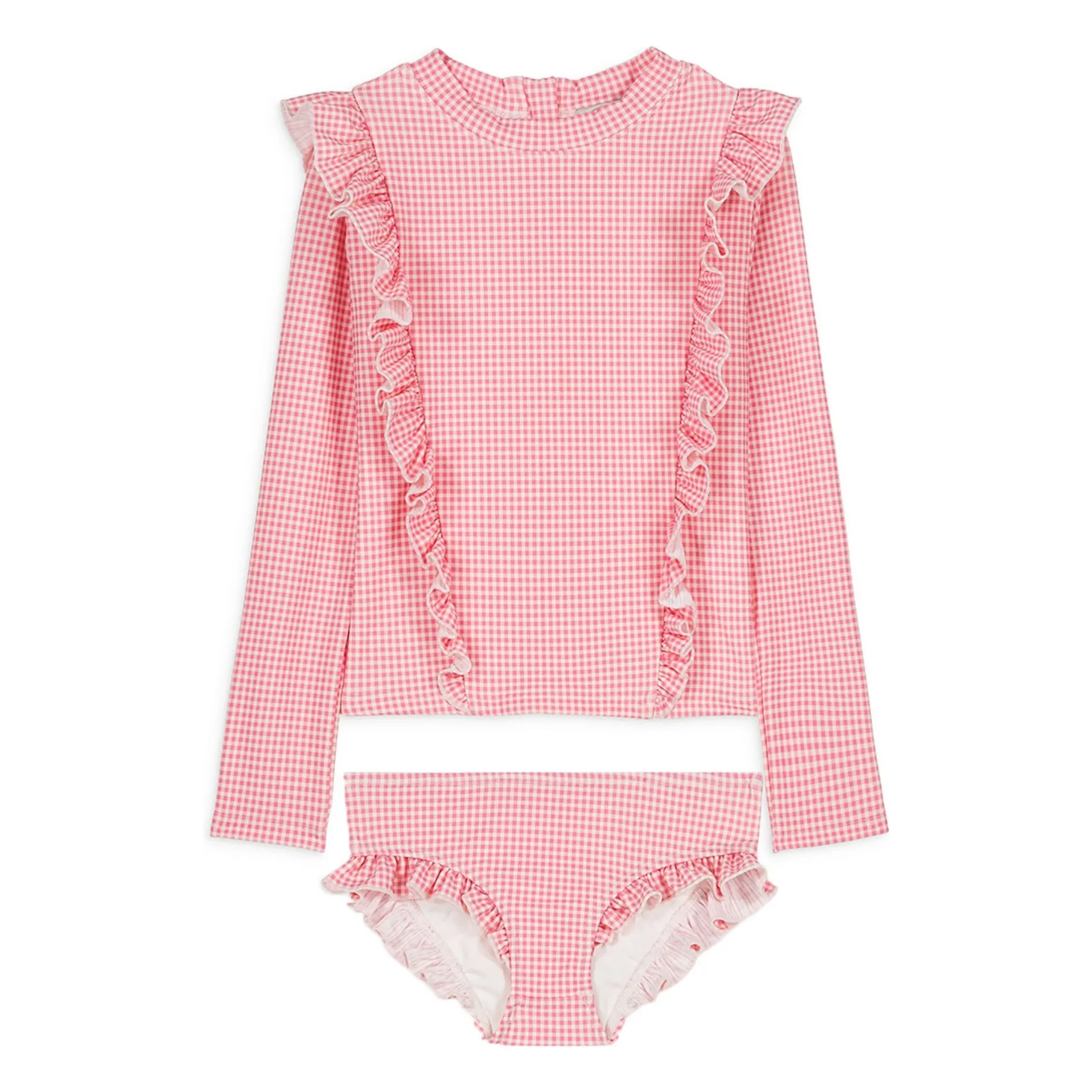 Louise Misha Pink Yanika Recycled Fiber Swimsuit