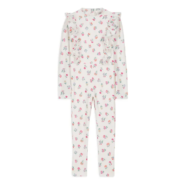 Combinaison de Bain Linette Fibres Recyclées | Ecru