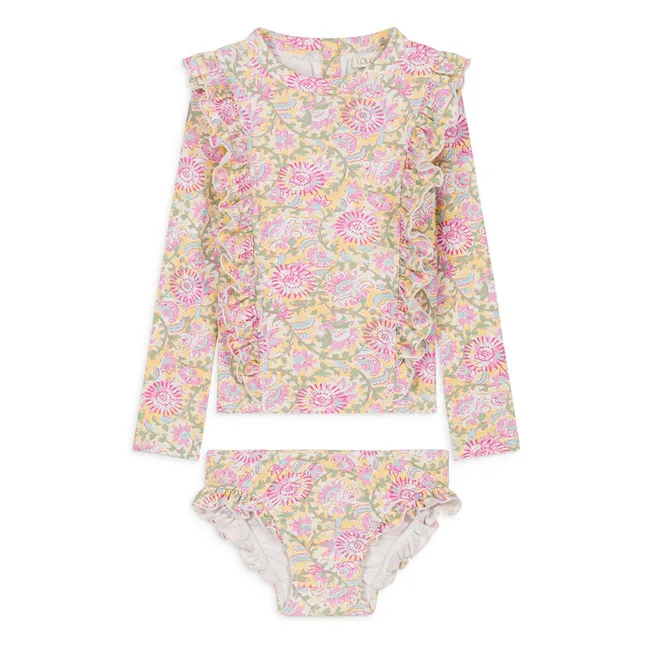 Yanika Recycled Fiber Swimsuit | Yellow