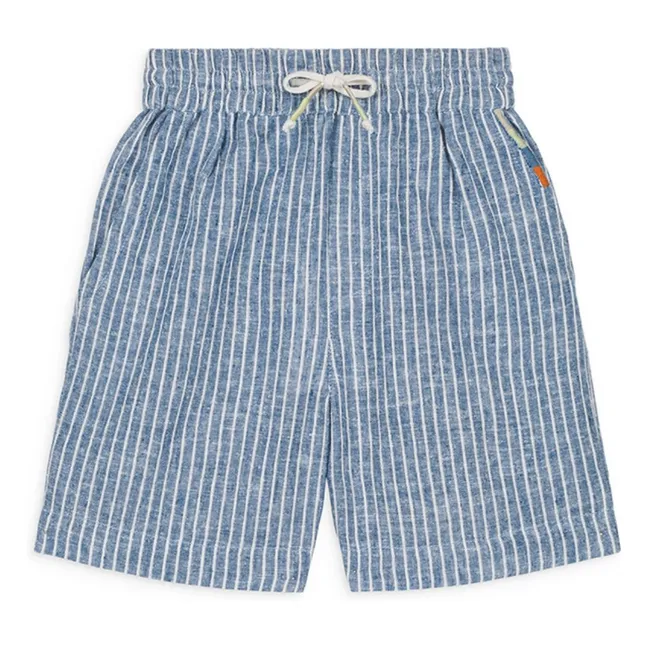 Obiki Linen shorts | Blue