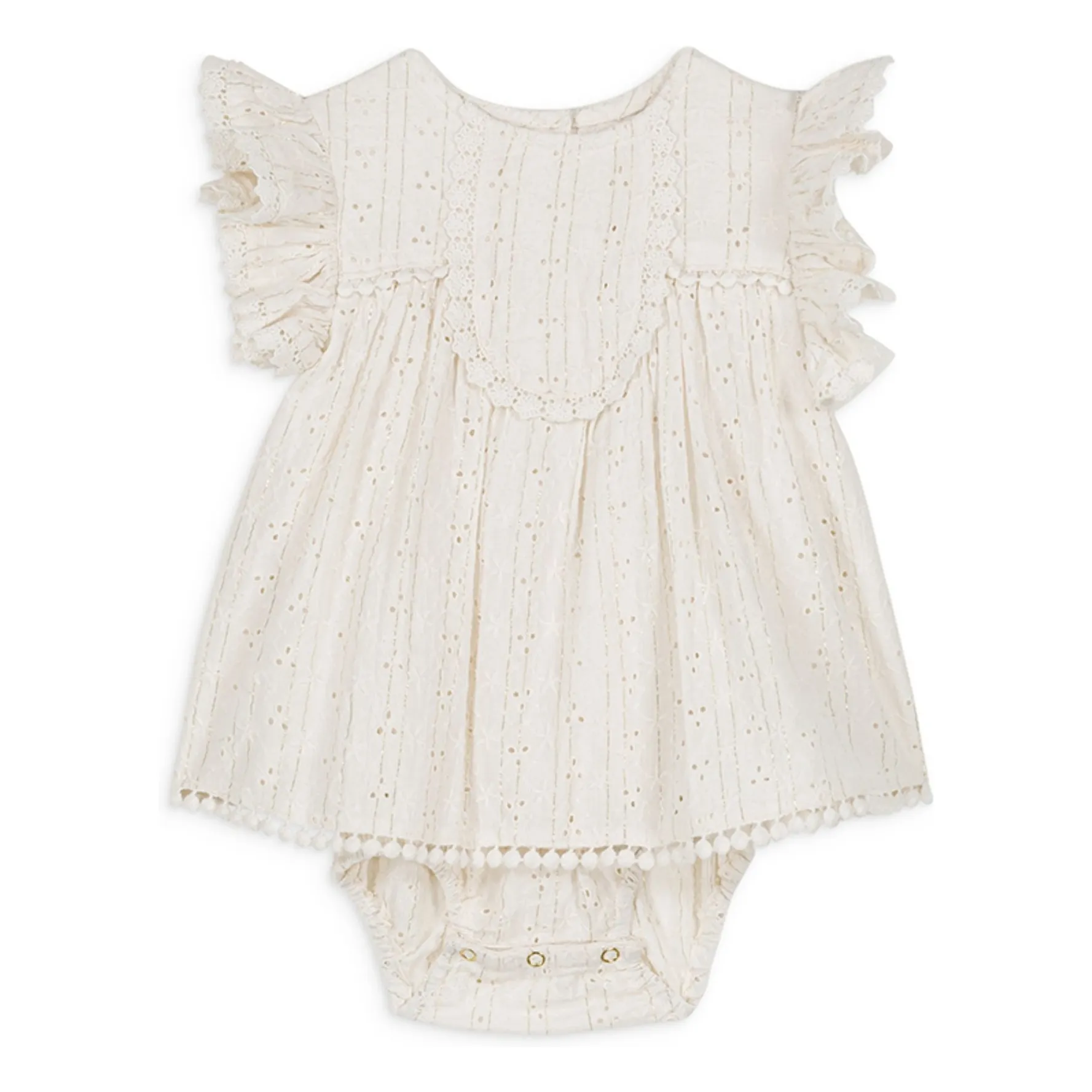 Louise Misha Ecru Lulla Romper
