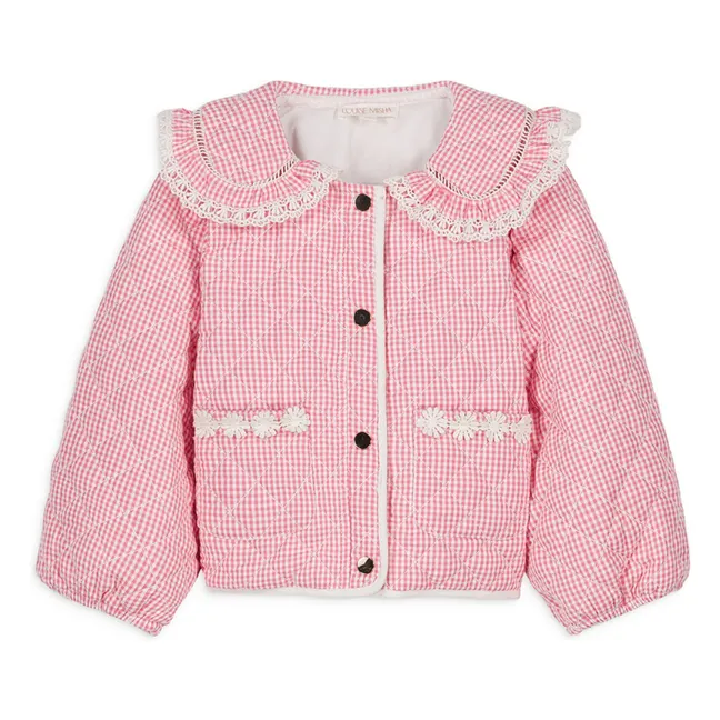 Chaqueta de algodón ecológico Joulia | Rosa Bombón