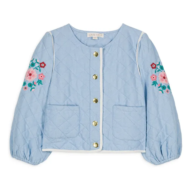 Giacca in cotone biologico Joulia | Azzurro