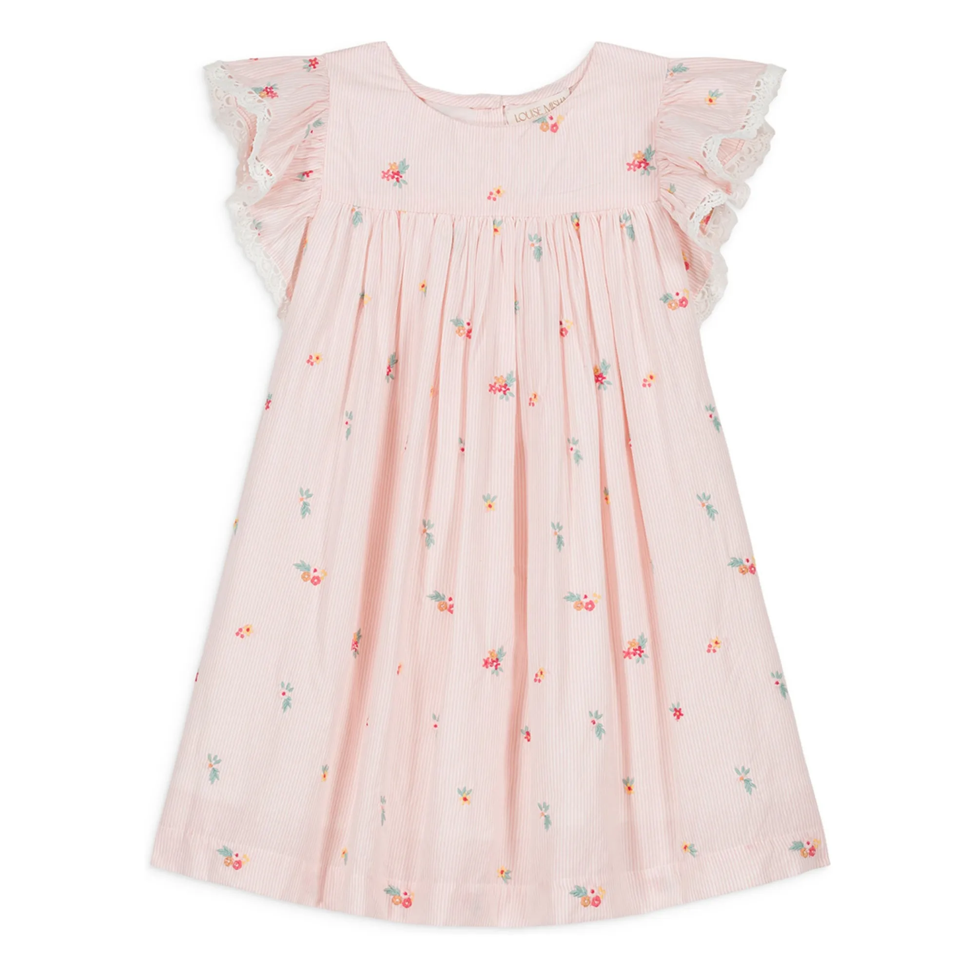 Louise Misha Pale Pink Shanti Organic Cotton Dress