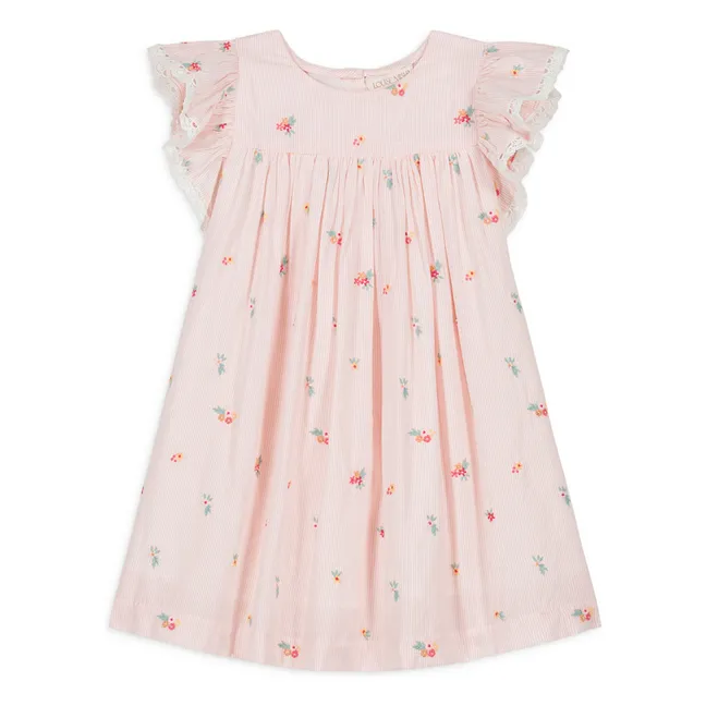 Robe Shanti Coton Bio | Rose pâle