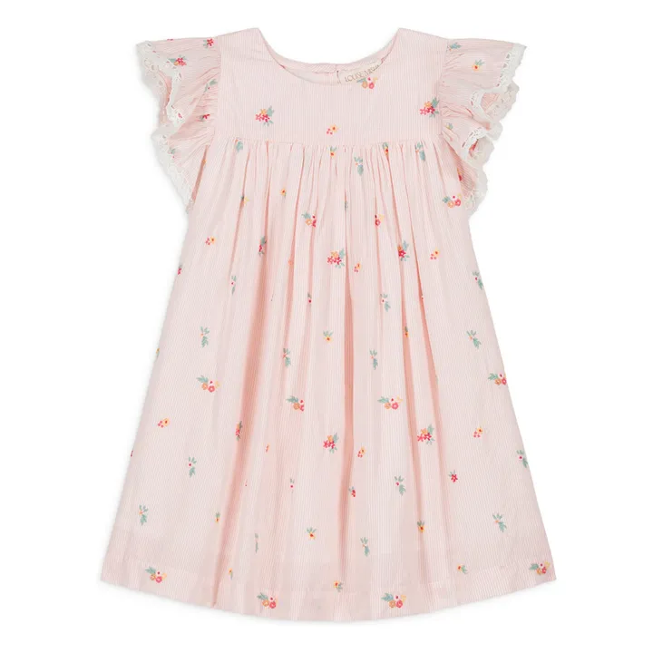 Robe Shanti Coton Bio | Rose pâle- Image produit n°0