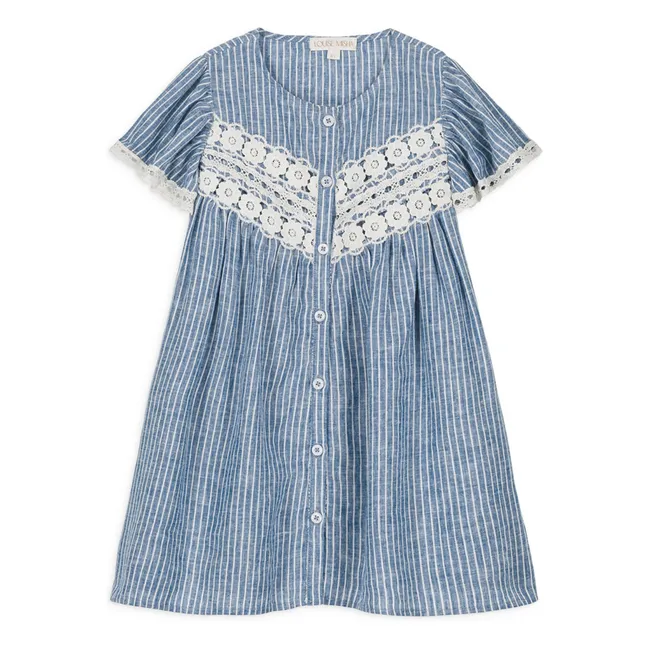 Robe Morlina Lin | Bleu