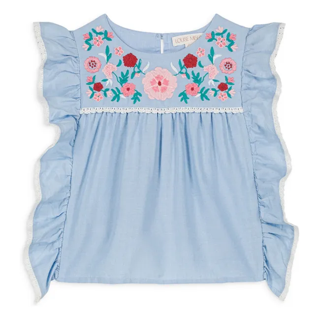 Blouse Mala | Bleu