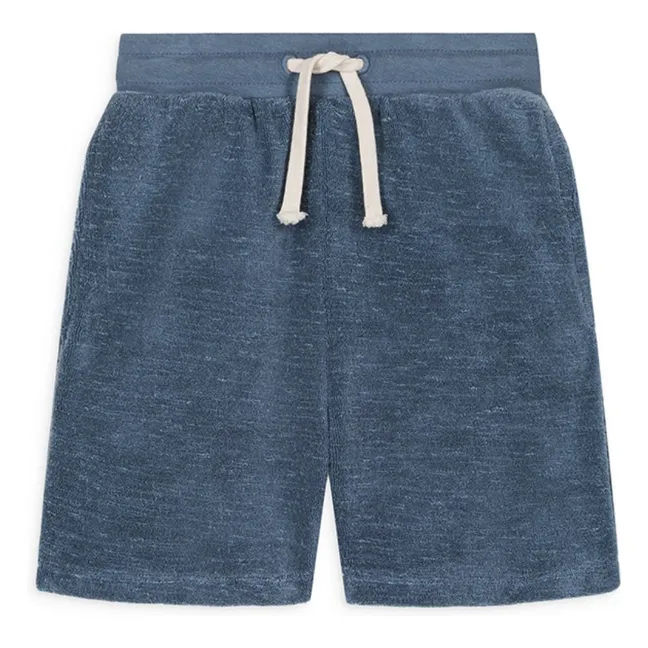 Shorts Jivan Bio-Frottee | Blau