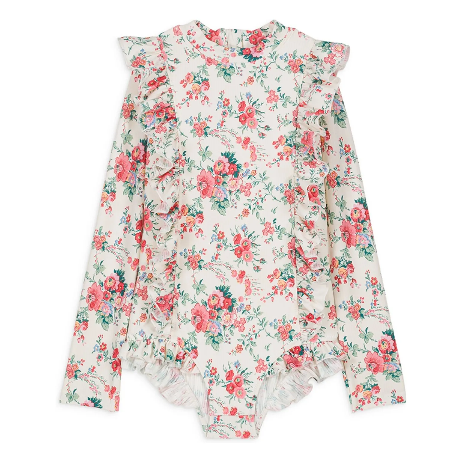 Louise Misha Cream Aurélie Recycled Fiber Swimsuit
