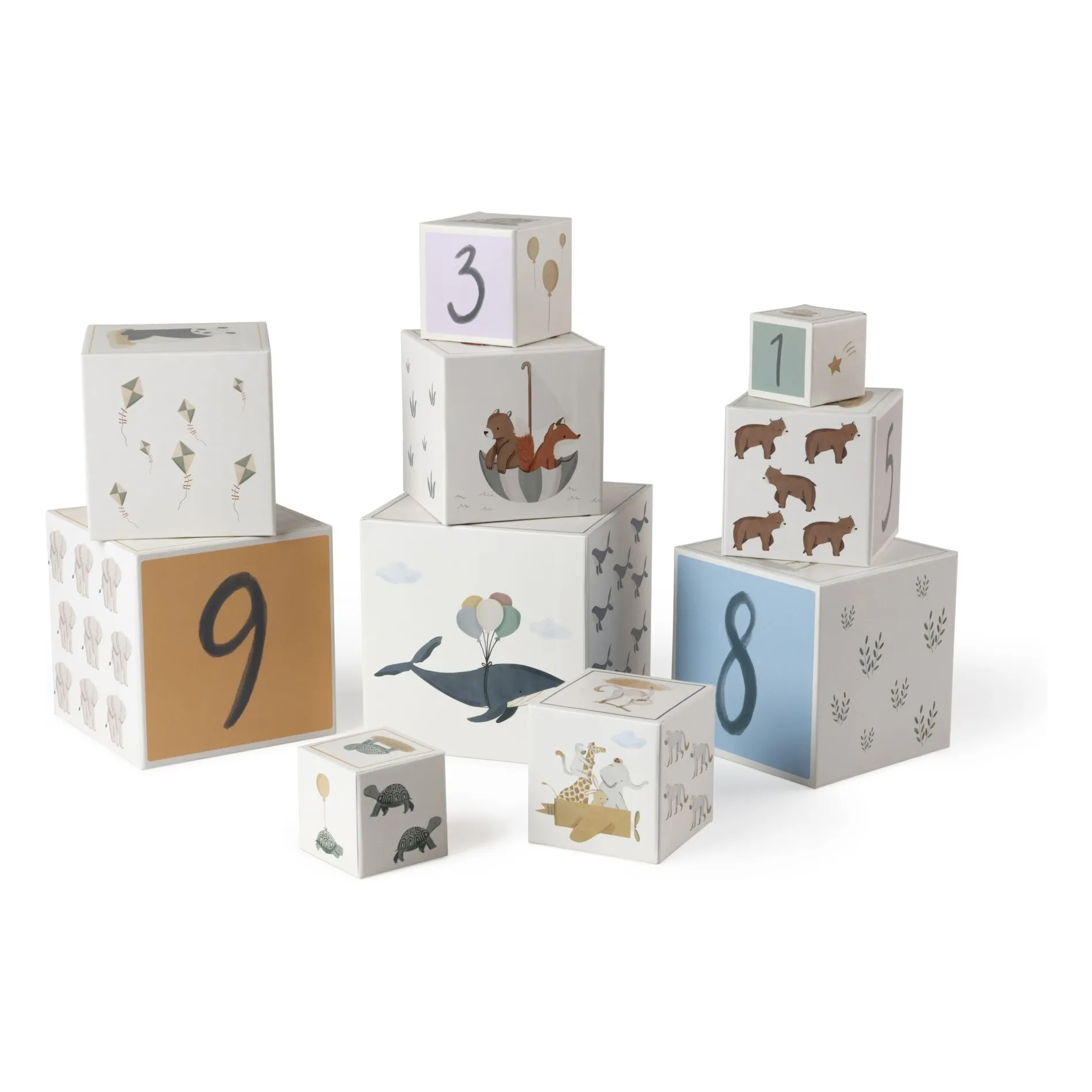 Sebra Multicoloured World Of Stacking Blocks