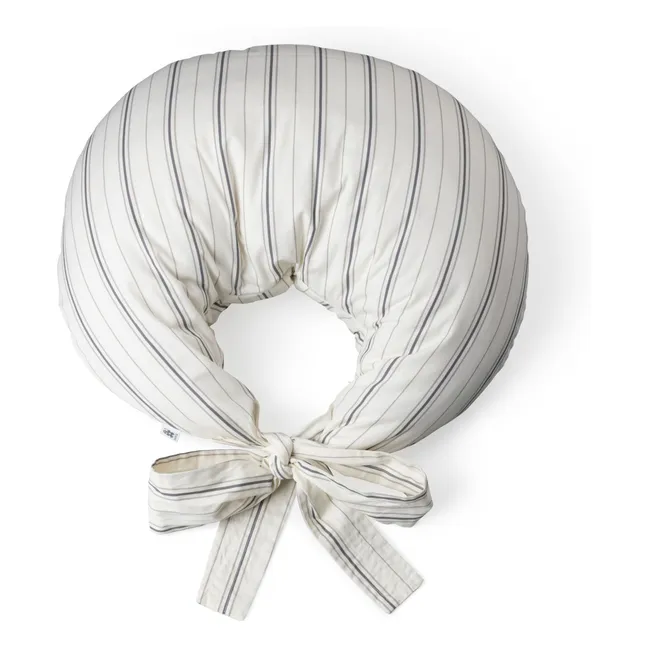 Almohada de lactancia Cream Stripe | Beige
