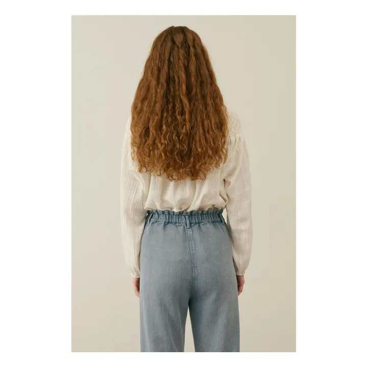 Blouse Nicoletta - Collection Femme | Blanc- Image produit n°7