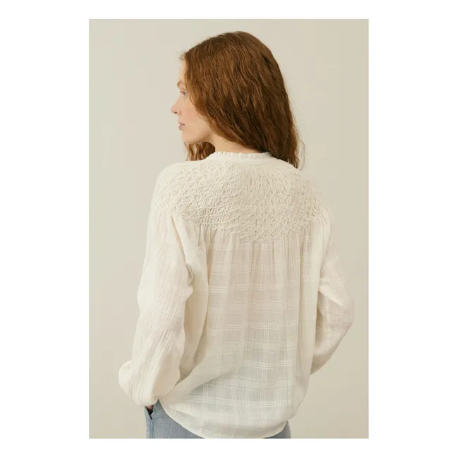 Camicetta Nicoletta - Collezione donna | Bianco