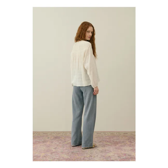 Camicetta Nicoletta - Collezione donna | Bianco