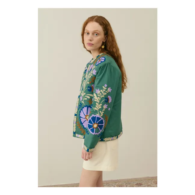 Veste Nelie Coton Bio - Collection Femme | Vert