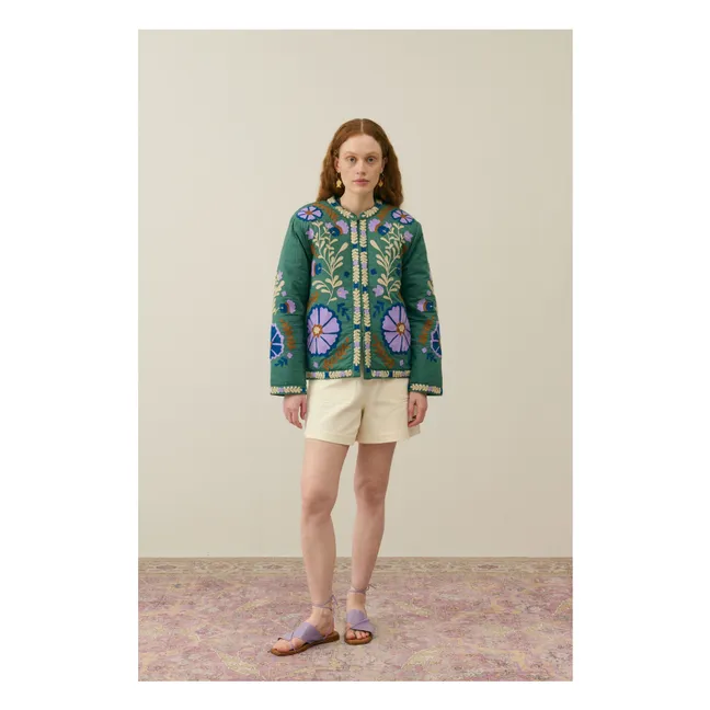 Veste Nelie Coton Bio - Collection Femme | Vert